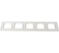 5-я рамка Mono Electric DESPINA жемчуг 102-250000-164