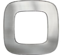 Рамка Legrand VLN-a Полированная сталь 1П 754281