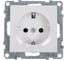 Силовая розетка Legrand SUNO 2К+З 16А 250В с защитными шторками.Безвинтовые зажимы. Цвет Белый 721120 1