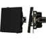 Механизм выключателя двухклавишный непроходной Arlight SWT-TENDO-MK02-SFPL-BK 1шт 054544 3