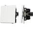 Механизм выключателя двухклавишный проходной Arlight SWT-TENDO-MKP2-SFPL-WH 1шт 054556 3