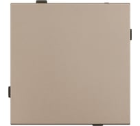 Механизм выключателя одноклавишный перекрёстный Arlight SWT-TENDO-MKX1-PL-GD 1шт 054057