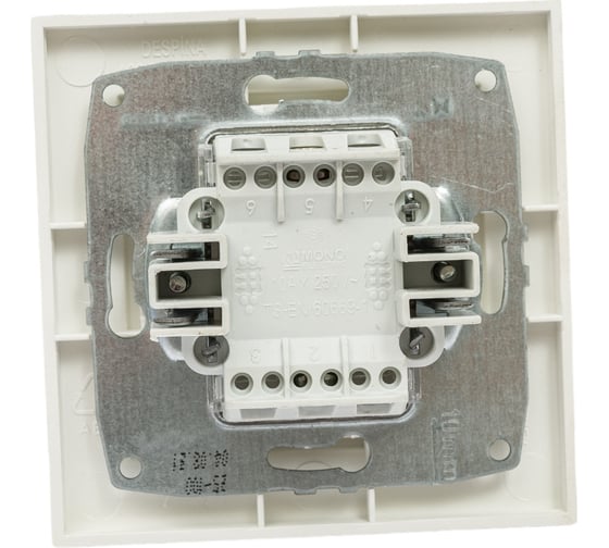 Одноклавишный выключатель Mono Electric DESPINA жемчуг 102-252525-100