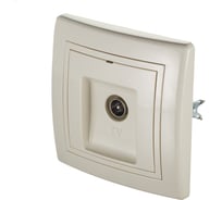 Розетка для антенны Aling-conel PRESTIGE TV, бежевая 612I.999 113075