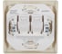 Телефонная розетка Aling-conel PRESTIGE 2xRJ12 6/4 Cat3, бежевая 613.999 113219 3