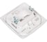 Коммуникационная двойная розетка Aling-conel PRESTIGE RJ45 Cat6 FTP, белая 615S.000 114015 3