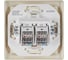 Коммуникационная двойная розетка Aling-conel PRESTIGE RJ45 Cat5e UTP, бежевая 614.99 113220 3