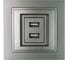 2-я USB розетка Mono Electric DESPINA зарядка, антрацит 102-242405-178 1
