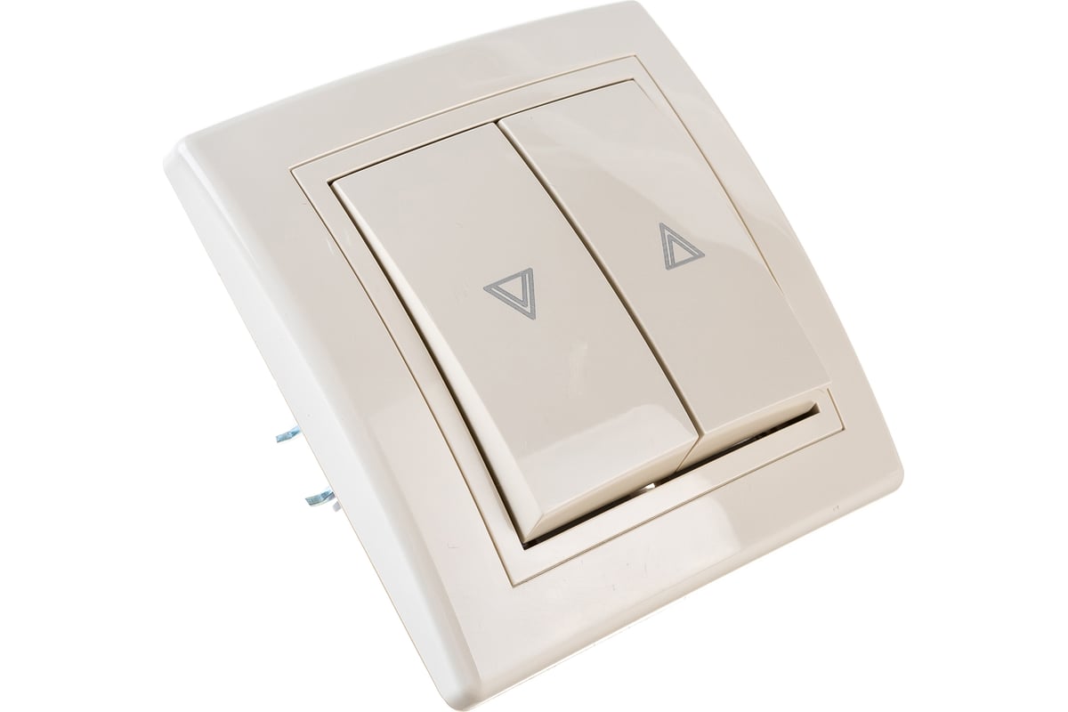 Кнопка выключателя управления жалюзи Aling-conel PRESTIGE 10AX 250В ...