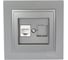 Компьютерная розетка Mono Electric DESPINA Rj45 Cat6 антрацит 102-242405-125 1
