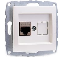 Механизм компьютерной розетки Mono Electric Rj45, Cat6, L/D, крем 500-002505-125