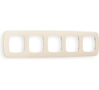 Рамка Ambrella VOLT на 5 постов OMEGA Ecta OF140335