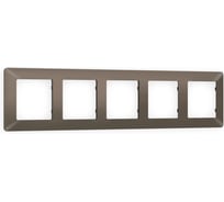 Рамка Ambrella VOLT на 5 постов ALFA Line AF110635