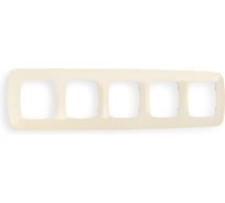 Рамка Ambrella VOLT на 5 постов OMEGA Ecta OF140305