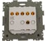 Трехклавишный выключатель CGSS белый "Практика" PL-W103-WCG 6