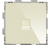 Телефонная розетка CGSS RJ11 бежевая Практика PL-W201T-BGG
