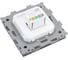 Компьютерная розетка CGSS RJ45 кат. 5e одинарная, черная Практика PL-W201C-BCM 2