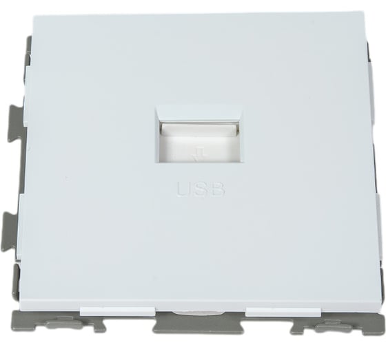 USB розетка CGSS 2.1А белая Практика PL-W201U-WCG