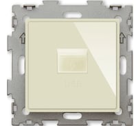 USB розетка CGSS 2.1А бежевая Эстетика GL-W201U-BGG
