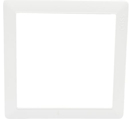 Однопостовая рамка CGSS белая Практика PL-P101-WCG