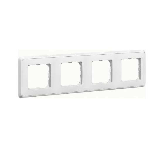 Рамка Legrand Cariva DIY 4 поста белая 695992 1