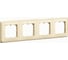 Рамка Legrand Cariva DIY 4 поста слоновая кость 695991 1