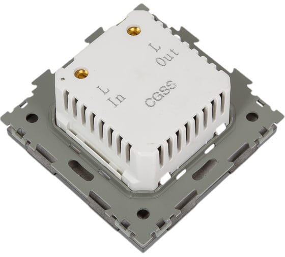 Диммер CGSS светорегулятор черный Практика PL-F33-BCM