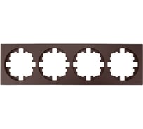 Рамка 4-ая б/вст Lezard OSEN шоколад 743-7300-149