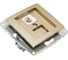 Механизм телефонной розетки Mono Electric Rj45, Cat3, L/D, титан 500-002225-124 2