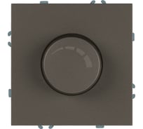 Выключатель диммирующий STEKKER (механизм), 250В, 500W, серия Эмили, RSW10-5106-09, антрацит, soft touch 49920