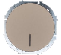 Выключатель с подсветкой титан Lezard OSEN 743-3788-111