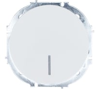 Выключатель с подсветкой белый Lezard OSEN 743-0288-111