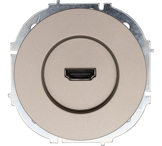 Розетка HDMI Lezard OSEN титан 743-3788-203