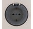 Розетка с/з с крышкой ПБТ IP44 Lezard OSEN слоновая кость 743-9088-123BIPCH 8