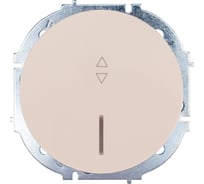 Выключатель проходной с подсветкой слоновая кость Lezard OSEN 743-9088-114