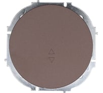 Выключатель проходной шоколад Lezard OSEN 743-7388-105