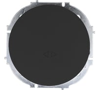 Выключатель промежуточный чёрный бархат Lezard OSEN 743-4288-107