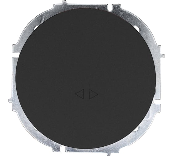 Выключатель промежуточный чёрный бархат Lezard OSEN 743-4288-107