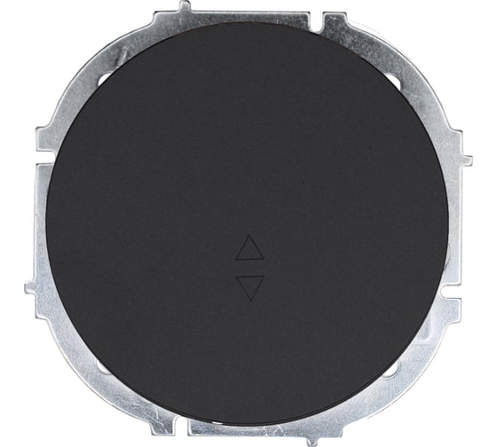 Выключатель проходной чёрный бархат Lezard OSEN 743-4288-105