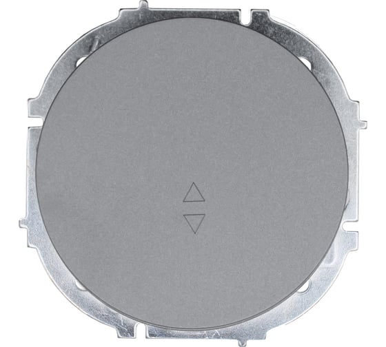 Выключатель проходной серый матовый Lezard OSEN 743-7488-105