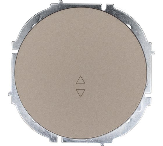 Выключатель проходной титан Lezard OSEN 743-3788-105