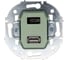 Розетка TC+ USB разъем Lezard OSEN титан 743-3788-192TC 7