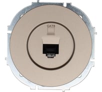 Розетка компьютерная Lezard OSEN титан 743-3788-140