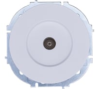 Розетка ТВ проходная Lezard OSEN белая 743-0288-129