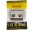 Розетка компьютерная двойная с модулем Cat 6 Lezard OSEN титан 743-3788-142 7