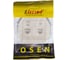 Розетка компьютер+телефон с модулем Cat 6 Lezard OSEN слоновая кость 743-9088-144 6
