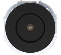 Розетка ТВ оконечная Lezard OSEN чёрный бархат 743-4288-130