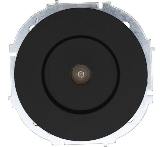 Розетка ТВ оконечная Lezard OSEN чёрный бархат 743-4288-130