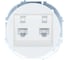 Розетка компьютерная двойная с модулем Cat 6 Lezard OSEN белая 743-0288-142 1