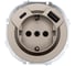 Розетка с/з TC + USB разъем Lezard OSEN титан 743-3788-181TC 1